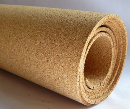 Fine Grain Cork Roll - Large - 3m x 1m - Ideal for Baseboards